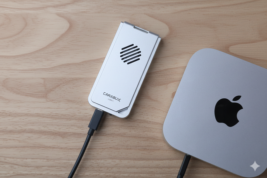 Carabux USB4 Thunderbolt-Compatible Enclosure – The Ultimate Upgrade for Apple Mac mini