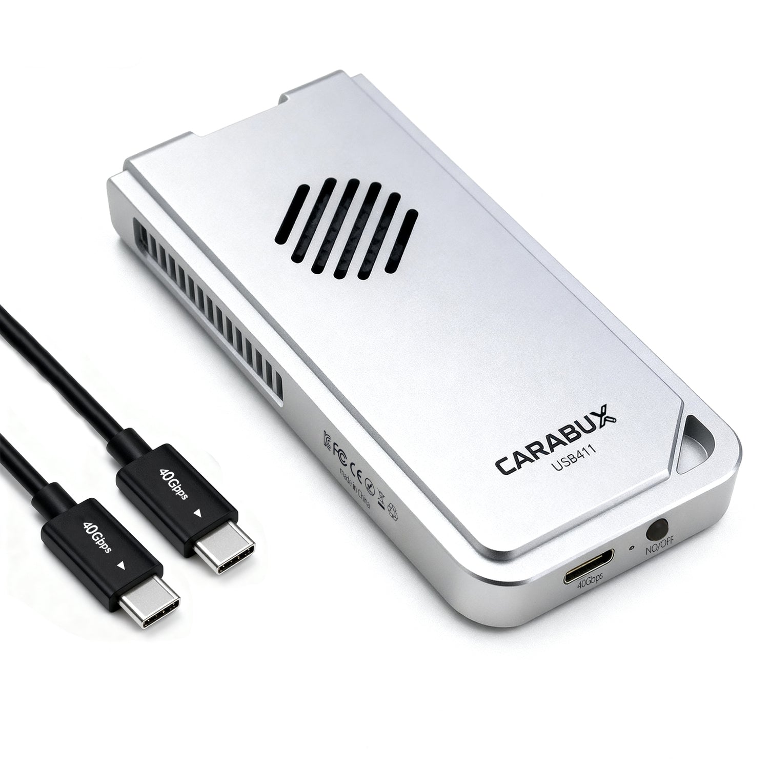 Carabux USB4 NVMe SSD Enclosure USB411 - Carabux